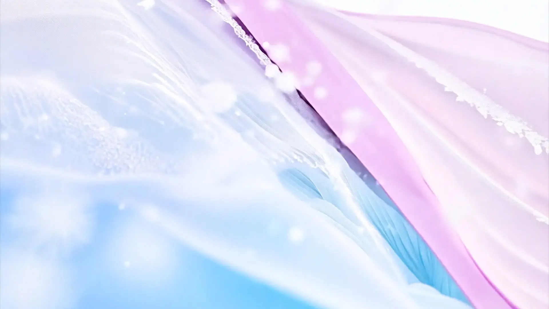 Icy Pastel Silk Waves Motion Background for Winter Themed Video